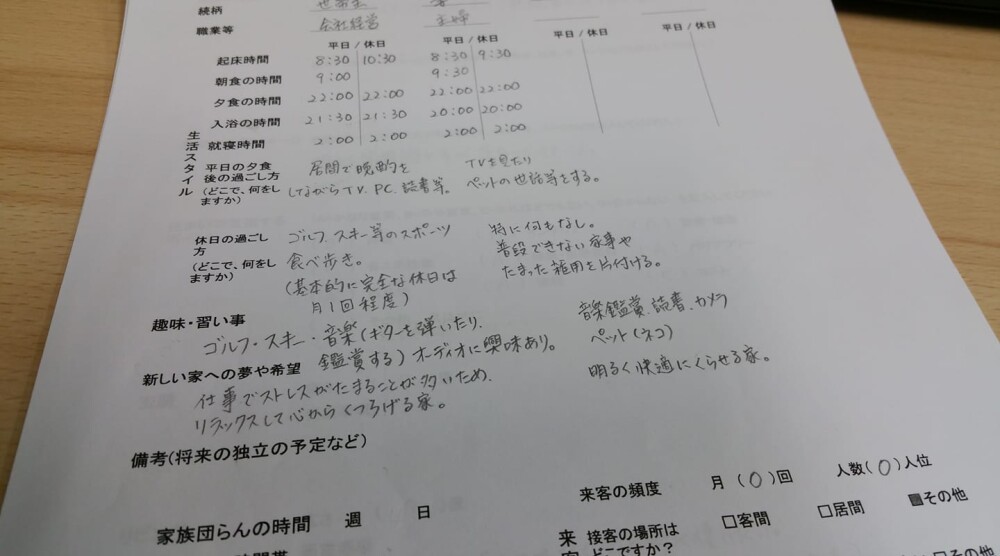 住宅設計　家の設計　間取り　間取り相談　新築　リフォーム　リホーム　リノベーション　家を建てる　間取りを考える　設計事務所　建築家　建築士　奈良県の建築家　奈良県の設計事務所　ハウスメーカー　住友林業　アイ工務店　積水ハウス　北条工務店　楓工務店　工務店　奈良