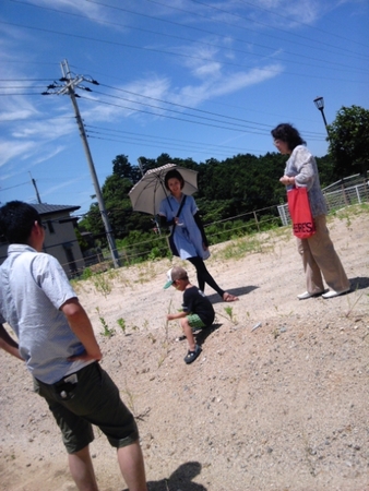 奈良県高市郡高取町にある高台の住宅地で注文住宅の新築計画